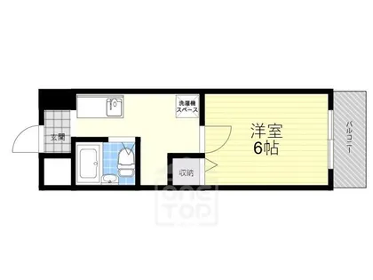 スカイブルー【1階】の間取り