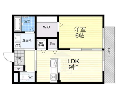 カーサルーチェ【2階】の間取り