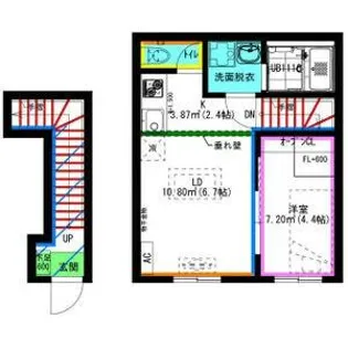 RadIAnce大府Ⅱ【2階】の間取り