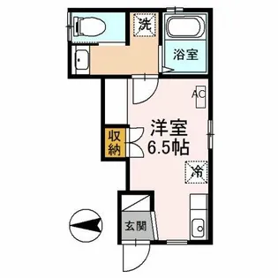 ビーバーズハウスⅢ【1階】の間取り