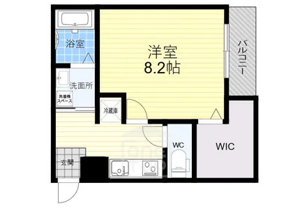 フジパレス東正雀【1階】の間取り