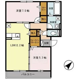 アーバンヒルズ【2階】の間取り