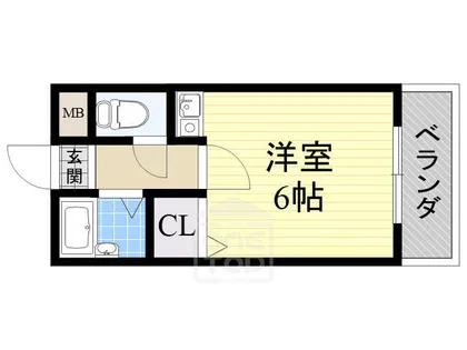 グラシュジュール【3階】の間取り