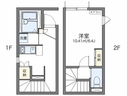 レオネクスト永田せいわ【1階】の間取り