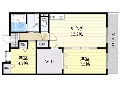 ボンメゾンフタバ【3階】の間取り