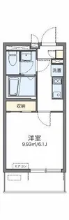 レオネクスト日新大阪【2階】の間取り