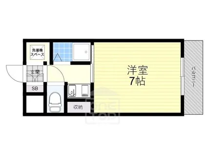 ローズインローズ2【2階】の間取り