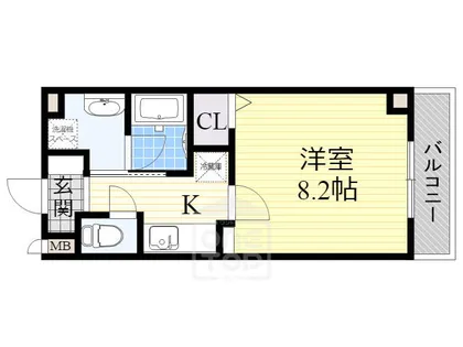 Satsuma-7マンション【4階】の間取り