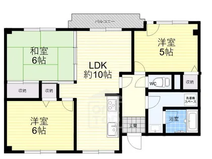セントポリス【3階】の間取り