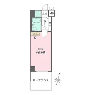 ハイム本山ギャラリーコート【108号室】の間取り