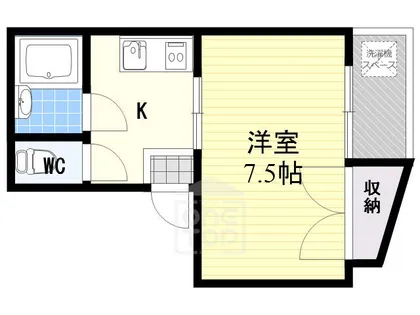 ハイツ リバード【2階】の間取り