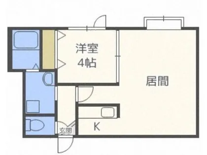 モントレ表参道【3階】の間取り