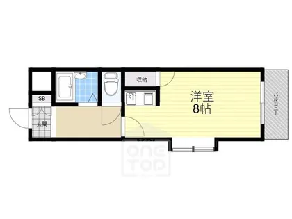 メイプルヴィラ茨木2【3階】の間取り