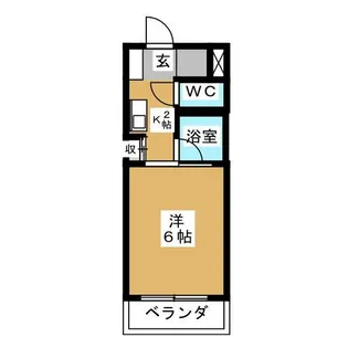 シーズンコート塩釜駅前【4階】の間取り