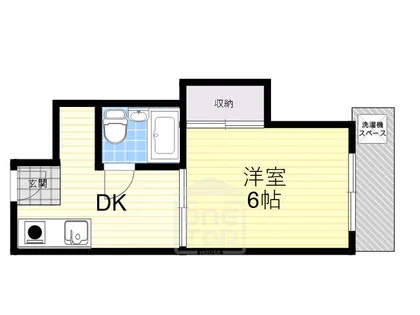 パールハイツ春日【3階】の間取り