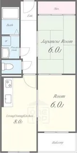 センチュリー三島【1階】の間取り