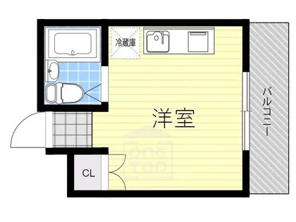 茨木ロイヤル【5階】の間取り
