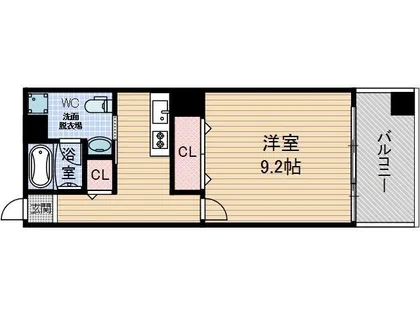 グランヴァレー彩都【504号室】の間取り