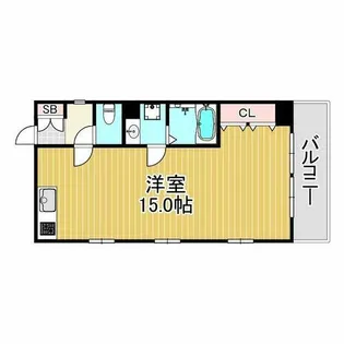 マ・シャンブル【4階】の間取り