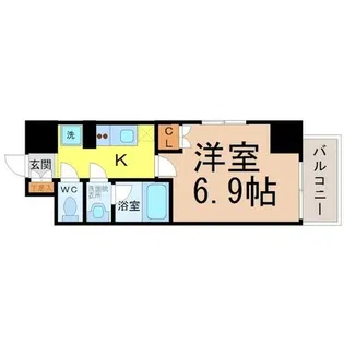 リヴシティ栄弐番館【5階】の間取り