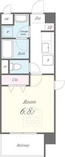 ピュール【2階】の間取り