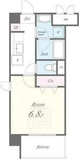 ピュール【3階】の間取り