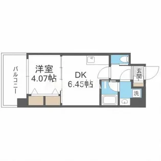 プレジオ布施EURO【5階】の間取り