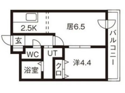 シリウスタウン【4階】の間取り