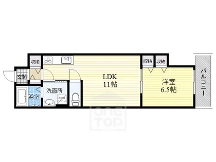 クリエオーレ太田1【3階】の間取り