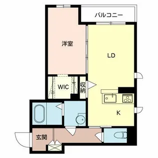 WingIII 花園【0202号室】の間取り