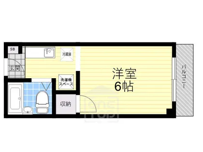 カサベルデ【3階】の間取り