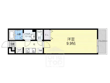 リブリ・摂津庄屋【1階】の間取り