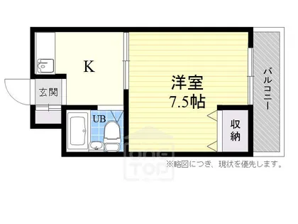 ロイヤルシティ【2階】の間取り