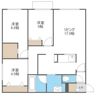 NORTH SEA ROAD【1階】の間取り