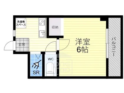 ナンノ第12号館【2階】の間取り