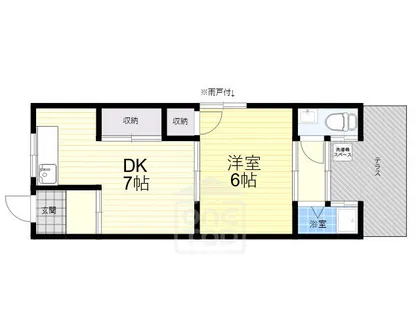 青葉荘【1階】の間取り