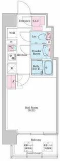 BPRレジデンス新梅田【4階】の間取り