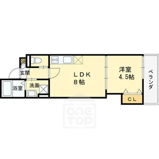 (仮称)高槻市赤大路共同住宅【3階】の間取り