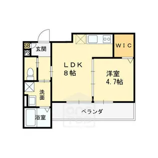 (仮称)高槻市赤大路共同住宅【3階】の間取り