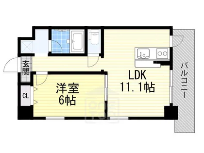 La Douceur南茨木【2階】の間取り