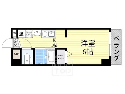 ドロメンスカセ三番館【4階】の間取り