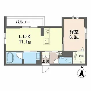 ラゴアゾ【2階】の間取り