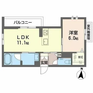 ラゴアゾ【3階】の間取り