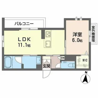 ラゴアゾ【3階】の間取り