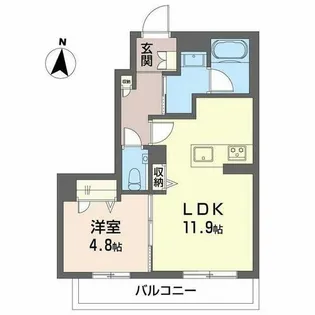 ラゴアゾ【2階】の間取り