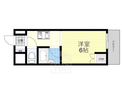 ハイツエレガンス【3階】の間取り