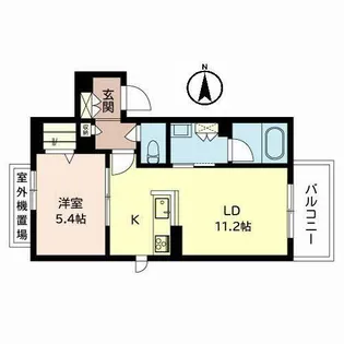 Sha Maison Arbre【0201号室】の間取り