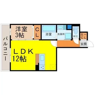 グランドール千種【1階】の間取り