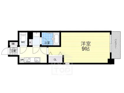 カサ・リベルテ【6階】の間取り