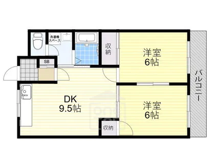 エポックYK【2階】の間取り